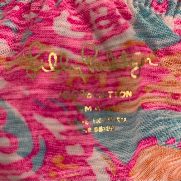 Lilly Pulitzer Riley Ruffle Tube Top Small - Picture 5 of 7